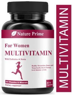 Nature Prime Immunity Multivitamins With Probiotics For Women