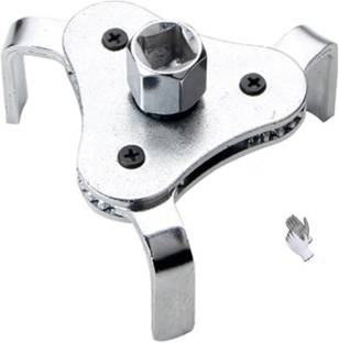 HU CREATIONS Auto Oil Filter Wrench Car Repair Tools Adjustable Two Way Oil Filter Wrench 3 Jaw Remover Tool For Cars Trucks Single Sided Speciality