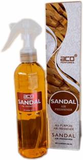 aco PERFUMES sandal Car Freshener Spray aco Perfume SANDAL All purpouse trigger air freshner 250ml