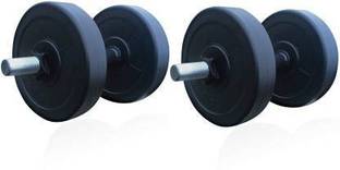 BMS Sports 10 Kg PVC Dumbell Set Combo From Home Exercise Adjustable Dumbbell (10 kg) Adjustable Dumbbell