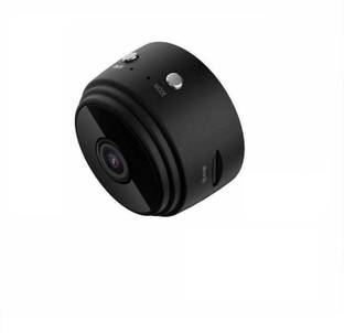 JRONJ Spy WiFi Hidden 4k ultra hd Audio Video Recording , Night Vision Indoor Home Small Spy Camera with Motion Detection,long Battery Backup for iPhone/Android Phone/iPad/PC (Black) Security Camera Security Camera