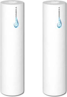 Hydroshell 10 Inch Spun Pre Filter (PP) Cartridge 130 gm premium Compatible for Water Purifier Filter Housing(Pack of 2 PP) Solid Filter Cartridge