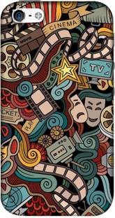 Casotec Back Cover for Apple iPhone 5, Apple iPhone 5S Designer Printed Cover