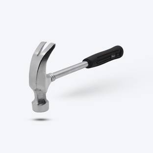 Hillgrove 10.5 inch Household Rubber Handle Straight Best Claw Hammer Repair Hand Woodworking Tool Curved Claw Hammer