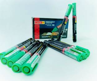 Camlin Parmanent Marker Green ( Pack Of 10 )