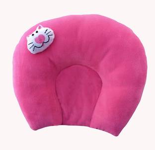ADRIEL BRINGING JOY Foam Solid Baby Pillow Pack of 1