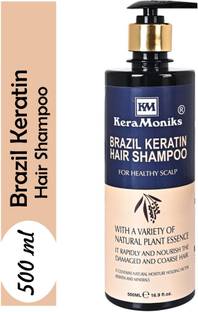 Keramoniks Brazil Keratin Shampoo - hair repair shampoo for All Hair types- 500 ml