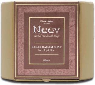 Neev Kesar Badam Handmade Soap - For A Royal Glow