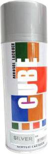 CUBE Silver Spray Paint 400 ml