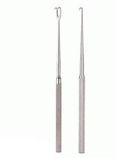Forgesy Skin Hook Surgical Retractor Stainless steel Set of 2 Hand Held Retractor