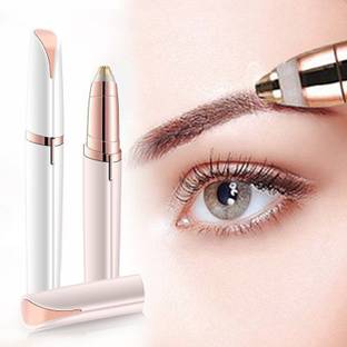VILEZA Eyebrow Razor Trimmer Pen, Eyebrow Trimmer (Include Battery) Body Groomer 125 min  Runtime 0 Length Settings