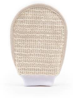 mCaffeine Exfoliating Gloves for Body Cleansing and Scrubbing | Bath Glove for Men & Women