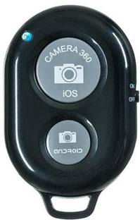 Zaptin Wireless Bluetooth Shutter Button Selfie Remote Supported iOS & Android Camera Remote Control  Camera Remote Control