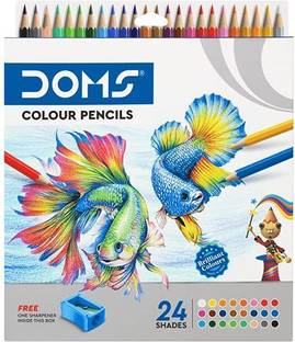 DOMS NA round Shaped Color Pencils