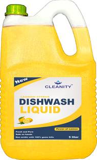 cleanity dishwash liquid Anti-Bacterial Disinfectant Dish & Utensil cleaning gel(5000ml) Dish Cleaning Gel