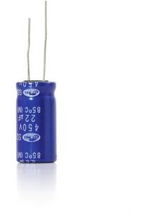 jivith SAMWAH 22 uF/450 V Radial Electrolytic Capacitor pack of 10 units Electronic Components Electronic Hobby Kit