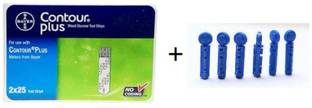 CONTOUR PLUS CP 50 Glucometer Lancets