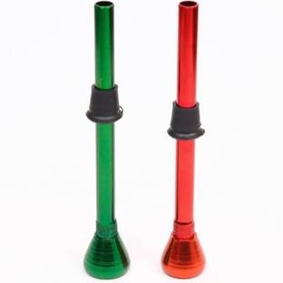 SEPARATE WAY Shooter 12 cm (Pack of 2) Aluminium Inside Fitting Hookah Mouth Tip