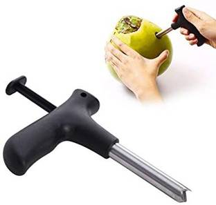 Etrend E-Trend Stainless Steel Coconut Opener Tool, Coconut Driller, Coconut Opener Machine, Coconut Opener Knife, Coconut Water Opener Straight Peeler