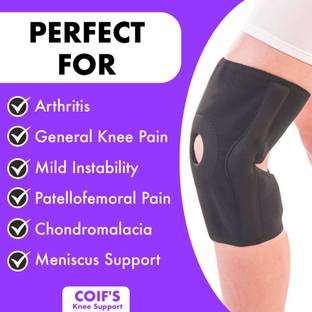 COIF Knee Compression Support, Exercise, Running, Cycling, Workout, Knee Support
