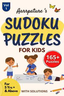 Sudoku Puzzles For Kids - For 5 Years &amp; Above [ With Solutions ]