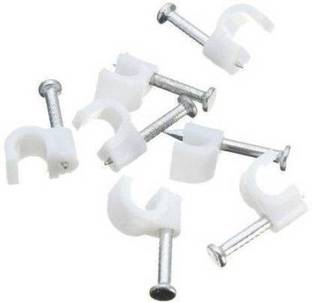 SINKUL CABLE HOOK 6 MM PLASTIC & STEEL CABLE HOOK WITH NAIL