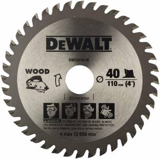 DEWALT DW03410-INPRM1 DEWALT DW03410-INPRM1 110mm 40T TCT Circular Saw Blade for cutting MDF, Plywood and Laminated Wood (50 Pieces Box) Metal Cutter