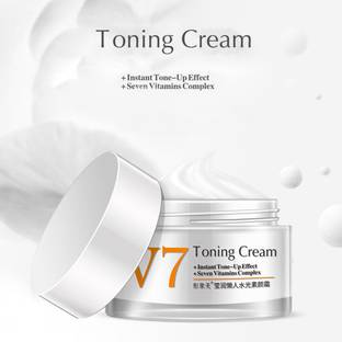 chansai White Glow Skin Whitening and Brightening Cream, V7 Toning Cream, Whitening Fairness Cream remove dark spots whitening anti-aging Cream for face V7 (50g)