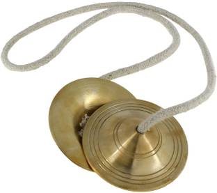 MAGA MART Pooja Manjira Bell Cymbal Clash Cymbal