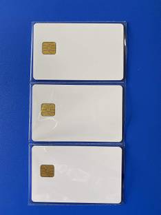 verena PVC CHIP Card SLE/ISSI 4428 Contact IC Card for for Inkjet Printers() -30 White Ink Cartridge