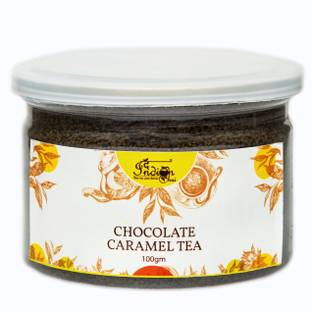 The Indian Chai Chocolate Caramel Delicious Chai for Relieving Stress 100g Chocolate Tea Plastic Bottle