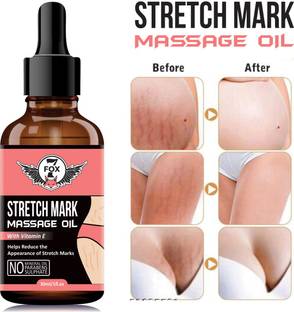 7 FOX Body Toning Oil For Scars/Stretch Mark/Ageing/Uneven Skin Tone/Firming/Nourishment--30ml