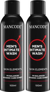 MANCODE Intimate Wash For Men, Personal Intimate Hygiene, Prevents Itching - Irritation And Dryness Caused By Sweating - 100Ml, PACK OF 2