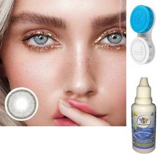 Royal Empire Combo Pack Monthly Color Contact Lens with Case (Zero Power Pink, Pack of 2) 3