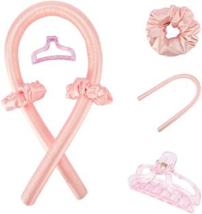 maycreate Heatless Curling Rod Headband,No Heat Curls Silk Ribbon Hair Rollers Sleeping Soft Headband Wave Formers Hair Curlers DIY Hair Styling Tools for Long Medium Hair Hair Curler