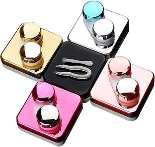 Gold Look Beautiful & Elegant Design Portable Case (1pc only) random color kit