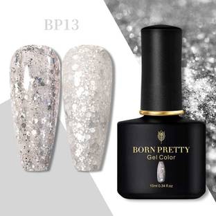 BORN PRETTY Gel Nail Polish Black Spar Series Color UV LED Lamp Required DIY Soak Off UV Gel Nail Varnish (BP-10ml-13) BP-BSS-13