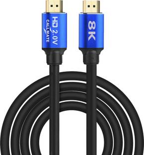 Callmate  TV-out Cable TV-out Cable 10ft High Speed 8K HDMI to HDMI 2.1 Cable 8K120Hz/60Hz Ultra HD 48Gbps 8K 3D HDR Cable 48Gbps Interface PS4 HDTV Cord (10ft/3M)