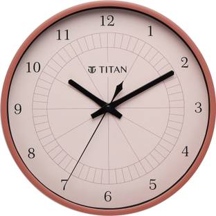 Titan Analog 29 cm X 29 cm Wall Clock