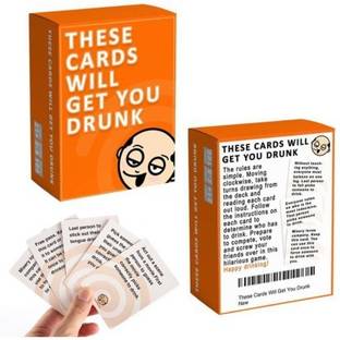 Tickles These Cards Will Get You Drunk - Fun Adult Drinking Game for Parties Board Game Accessories