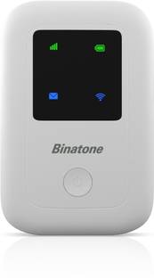 Binatone 4G MIFI Device BMF423 3G/4G LTE Advanced 150 Mbps Mobile Wi-Fi Hotspot Device 150 Mbps Data Card ,Calls not Supported