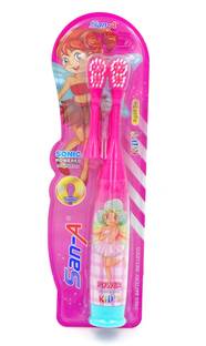 poksi ELECTRIC TOOTHBRUSH FOR KIDS|CARTOON PRINTED|VIBRATING BRISSLES | with 2 heads Electric Toothbrush