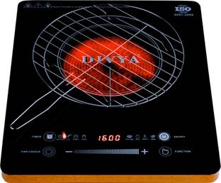 DIVYA 2000 W Radiant Cooktop Touch Panel