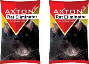 AXTON Rat Killer Granules | Rat Eliminator Zinc Phosphide 2% RB | Fast Acting | Reay to Use Bait