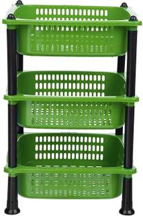 DM PLUS Multipurpose Kitchen Storage Organizer Folding Rack  - 6 kg