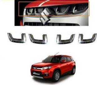 autoxin Chrome Front Grill 'U' Ring Maruti Suzuki Vitara Brezza Chrome, Glossy Maruti Vitara Front Garnish