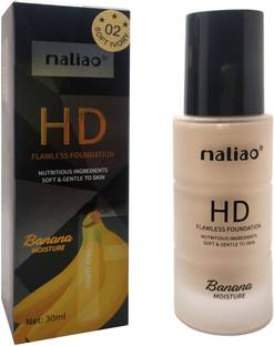maliao HD Flawless Foundation Natural Ingredients Soft and Gentle to skin Banana Moisture S2 Foundation