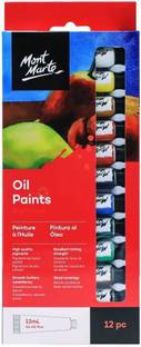 Mont Marte Oil Paints Signature 12pc x 12ml