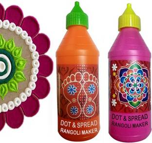 Shree Shree traders Pack of 2 Rangoli Powder