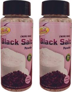 Dharmasut Kala Namak | Black Salt | Twin Bottle Packing 300g Black Salt